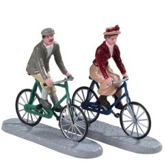 Lemax - Bike Ride Date - Set van 2