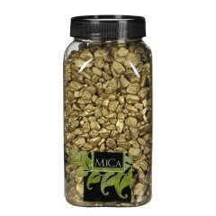 Gouden Decoratie Steentjes - 650ml - Mica Decorations
