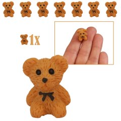 Bruin Miniatuur Beertje - 1.9cm