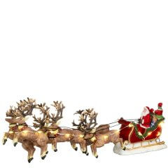Luville - Santa with his Elves in a Sleigh