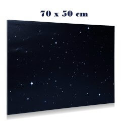 Canvas Achtergrond LED Twinkelende Sterren - My Village