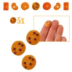 Chocolate Chip Miniatuur Koekje - Set van 5