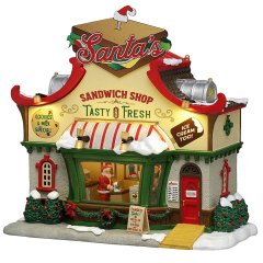 Lemax - Santa's Sandwich Shop