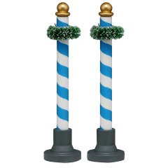 Lemax - Biergarten Poles - Set van 2