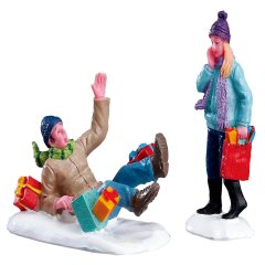 Lemax - Shopping Date - Set of 2