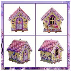 Diamond Painting - Lavender Lodge - 3D Puzzel