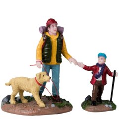 Lemax - Hiking Buddies - Set van 2