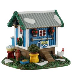 Lemax - Backyard Chicken Coop