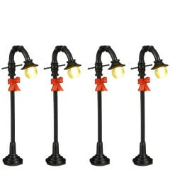 Luville - Street Lamp Bow - Set van 4