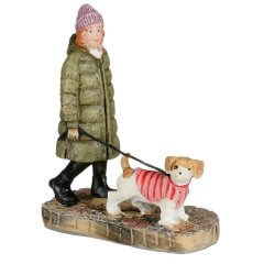 Luville - Walking with a Dressed Up Dog