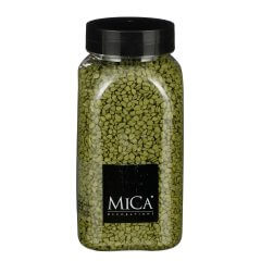 Olijfgroen Decoratie Granulaat - 650ml - Mica Decorations