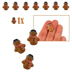 Miniatuur Peperkoek Sneeuwpop