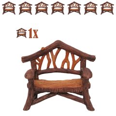Rustieke Miniatuur Bank
