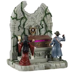 Spooky Town - Lighted Coffin - Met Licht / Beweging