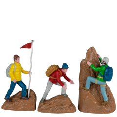 Lemax - Rock Climbers - Set van 3